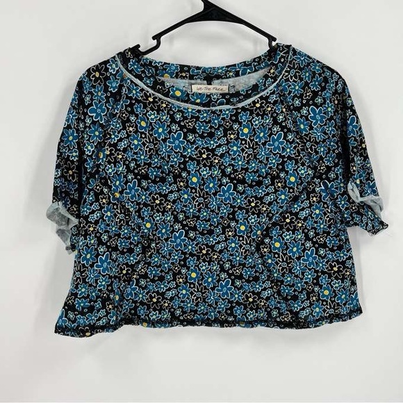 NWOT! Free People Sammie Floral Print Tee - Picture 5 of 10